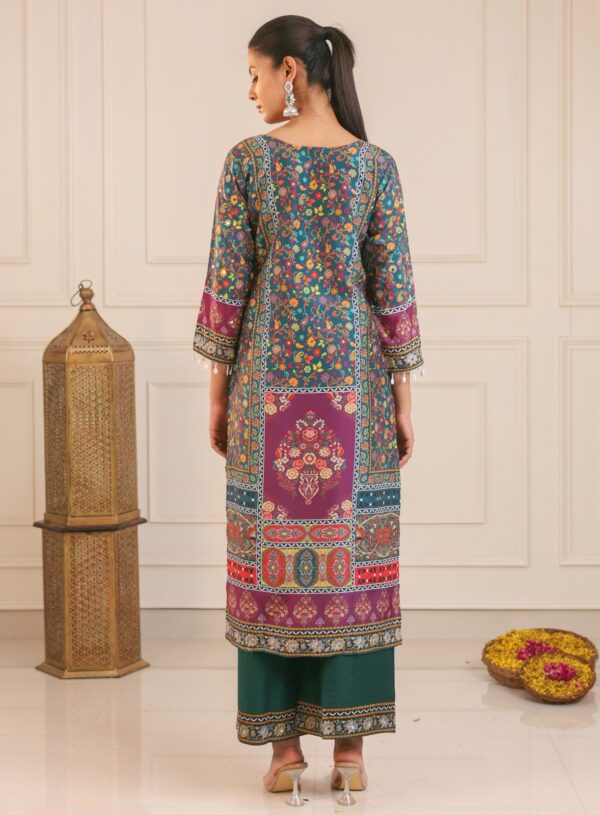Kaneez Heavy Fancy Pakistani Suit with Dupatta Set - Image 8