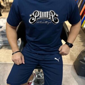Premium Puma Cotton Tracksuit (T-Shirt + Shorts)