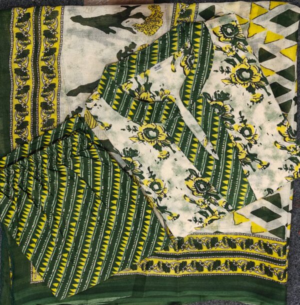 Elegant Printed Suit Set - Image 4