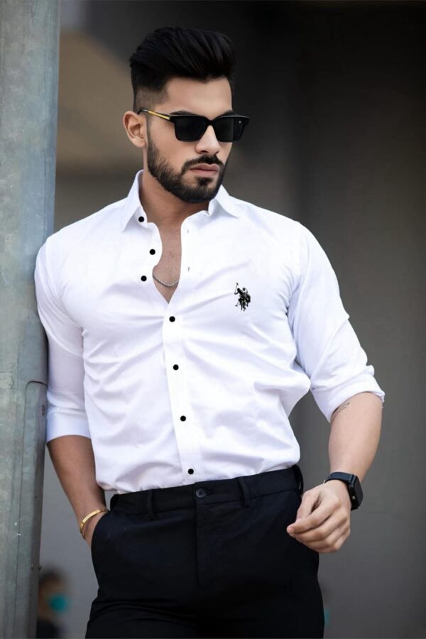 MF Own Stock - U.S. Polo Full Sleeves Premium Lycra Shirts - Image 5