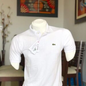 Lacoste Premium Cotton Polo T-Shirt – Matty Fabric, Half Sleeves