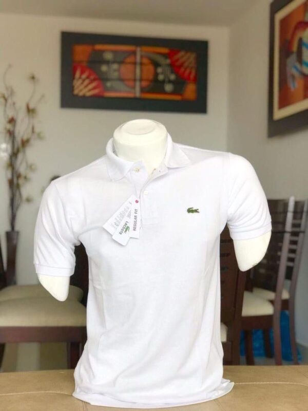 Lacoste Premium Cotton Polo T-Shirt – Matty Fabric, Half Sleeves