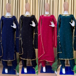 🌟 New Festive Collection: Kurti, Pant & Dupatta Set 🌟