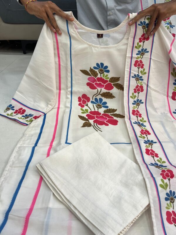 New Arrival – Rita 3 Piece Muslin Set - Image 6