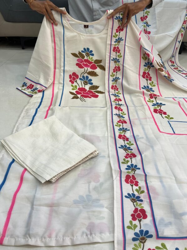New Arrival – Rita 3 Piece Muslin Set - Image 4