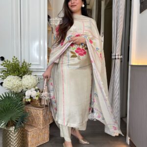 New Arrival – Rita 3 Piece Muslin Set