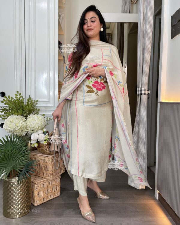 New Arrival – Rita 3 Piece Muslin Set