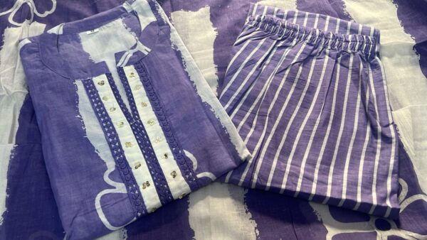 New Designer Floral Cotton Suit Set Collection - Image 2