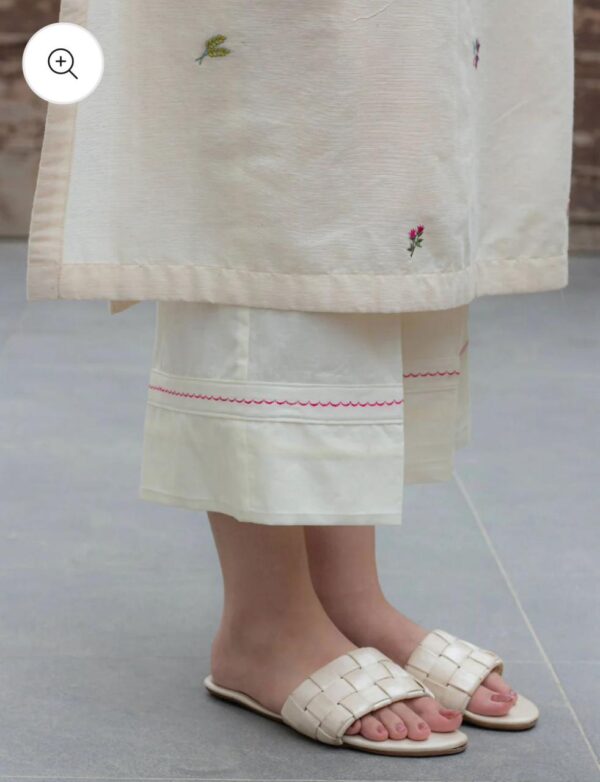 Traditional Embroidered Cotton Kurta Set - Image 4