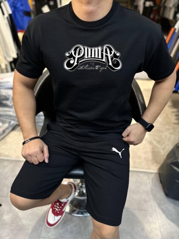 Premium Puma Cotton Tracksuit (T-Shirt + Shorts)